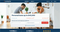 Desktop Screenshot of lendingclub.com